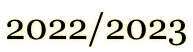 2022/2023