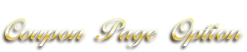 Coupon Page Option